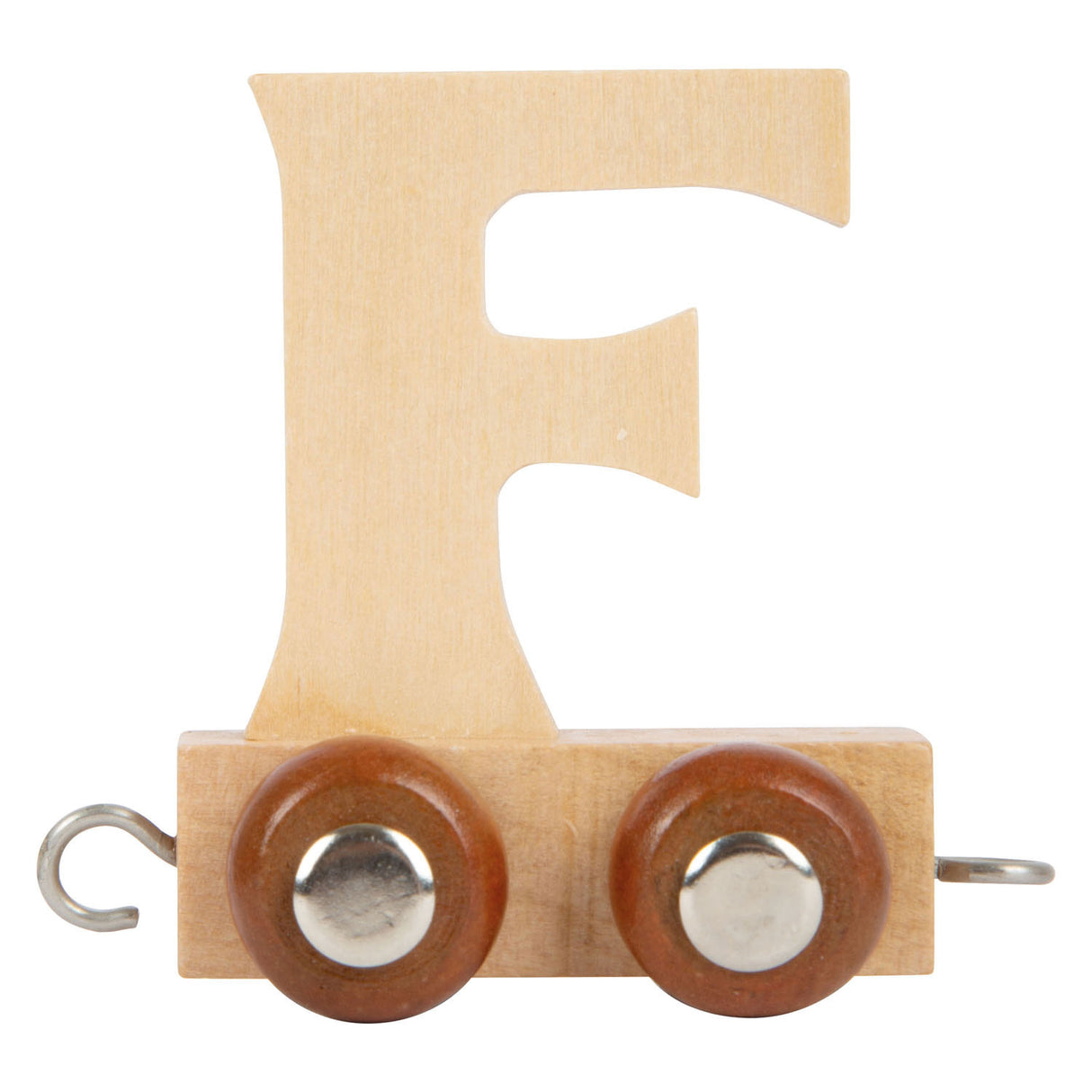 Small foot - houten lettertrein - f - 12 stuks