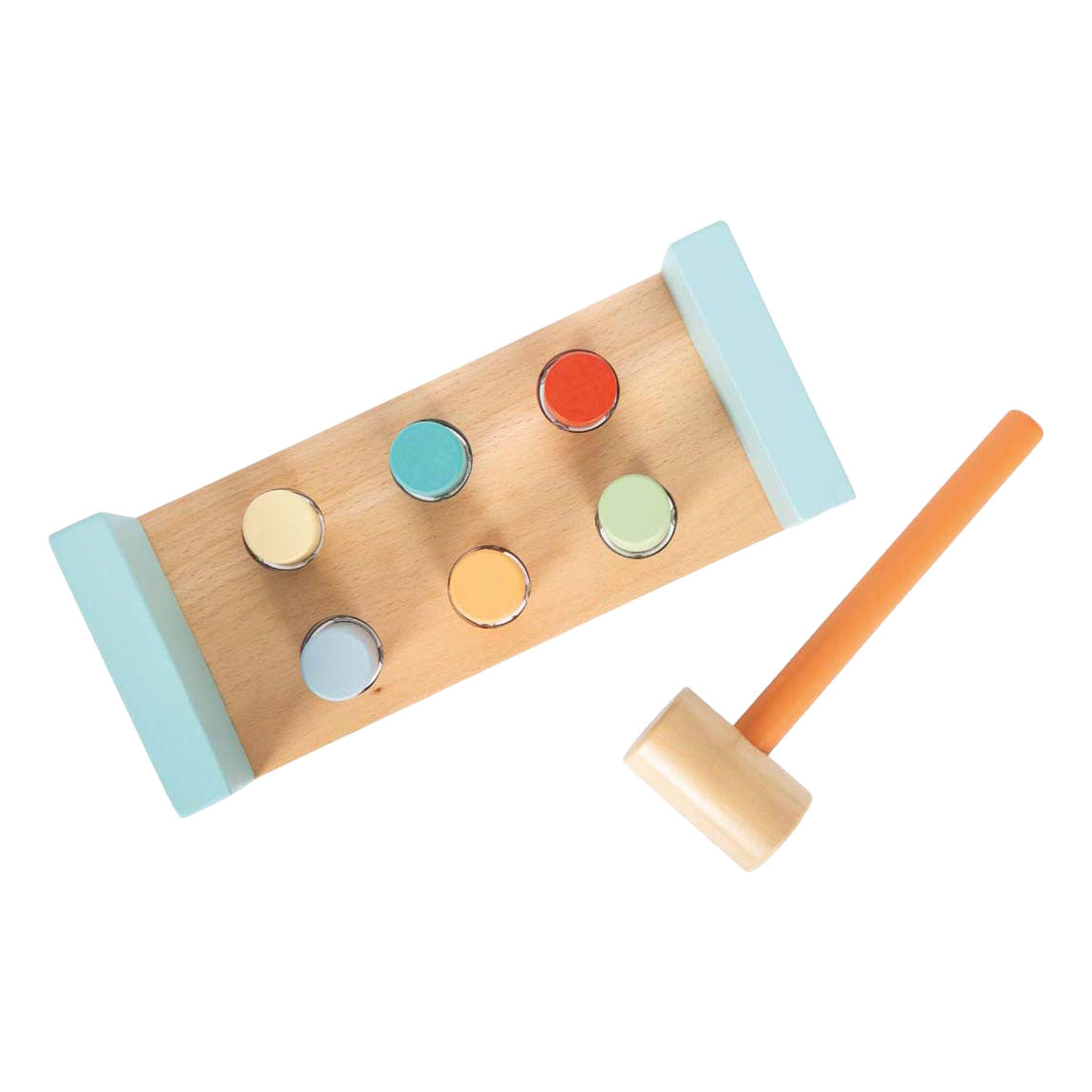 Small foot - houten hamerbank jungle friends fsc