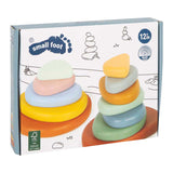 Small foot - houten montessori river rocks evenwichtsspel fsc