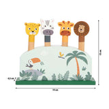 Small foot - houten dierenvormenspel safari fsc