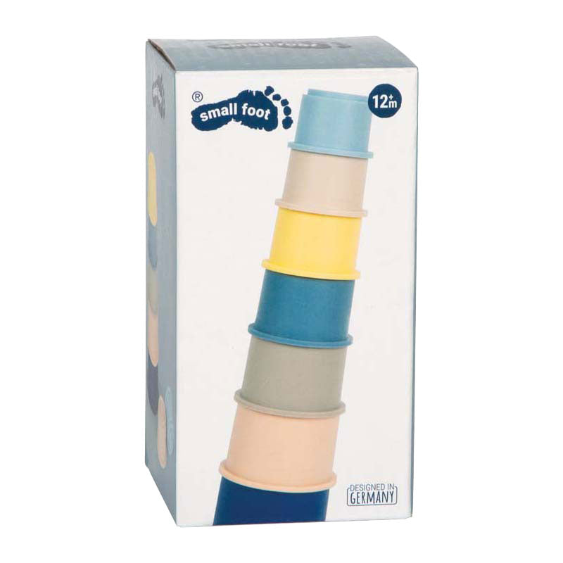 Small foot - siliconen stapelbekers