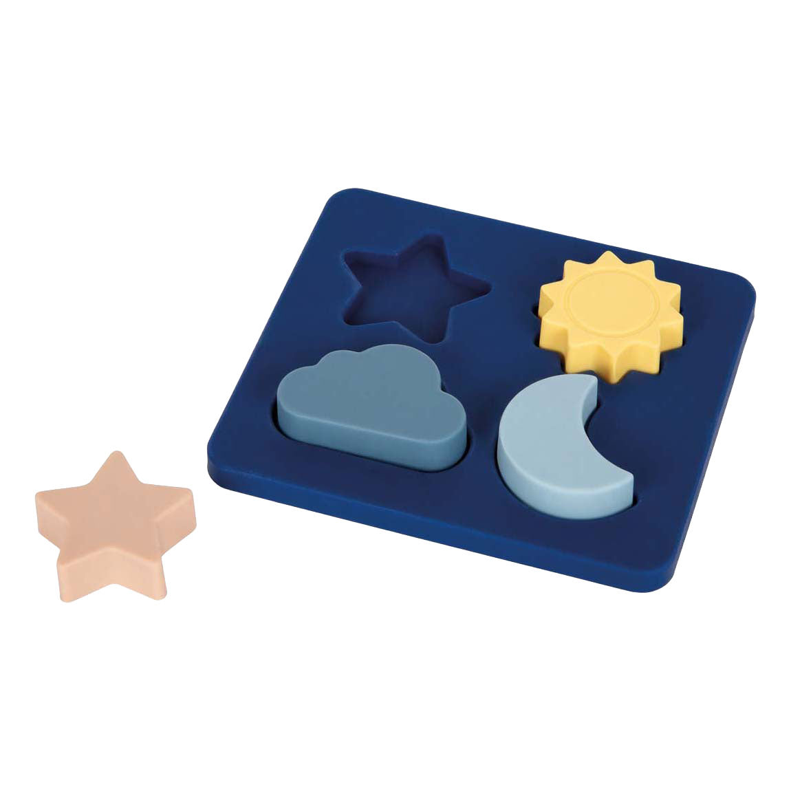 Small foot - siliconen puzzel