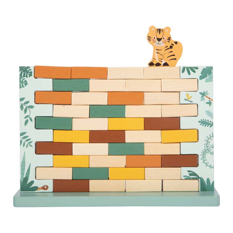 Small foot - houten wiebelmuur safari fsc