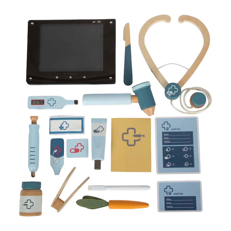 Small foot - dierenartstas met pluche konijn