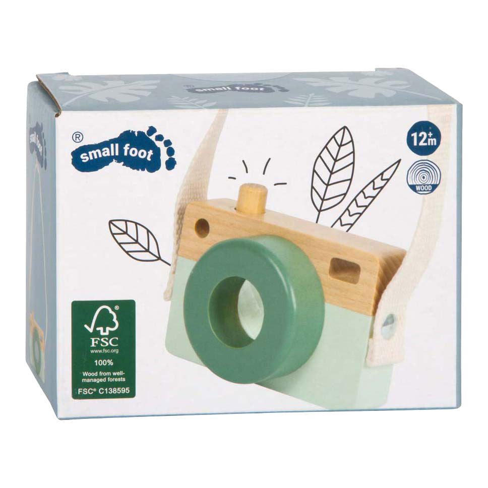 Small foot - lesena igrača kamera safari fsc