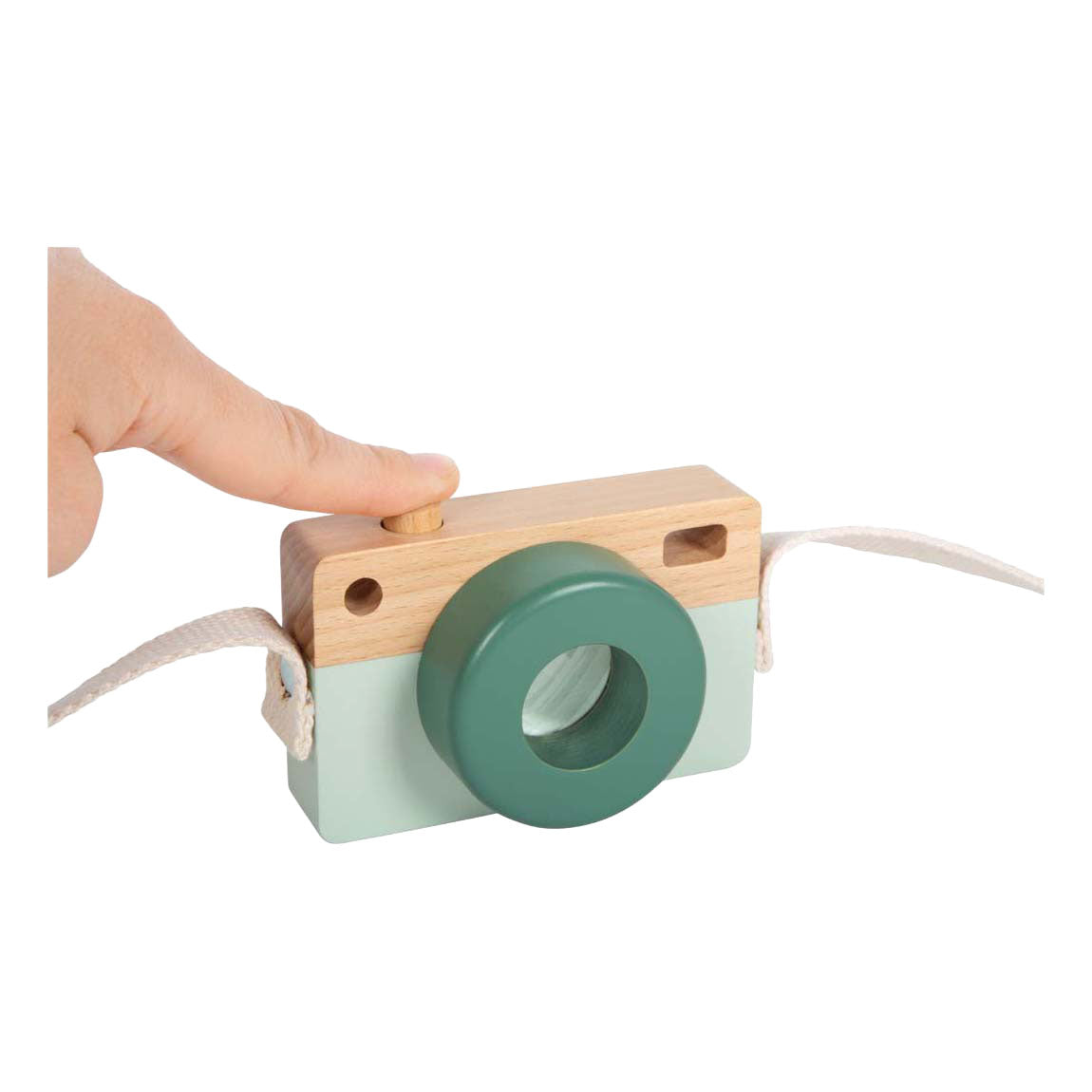 Small foot - houten speelgoedcamera safari fsc