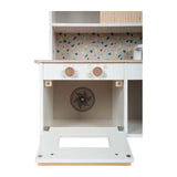 Small foot - houten terrazzo speelkeuken compact