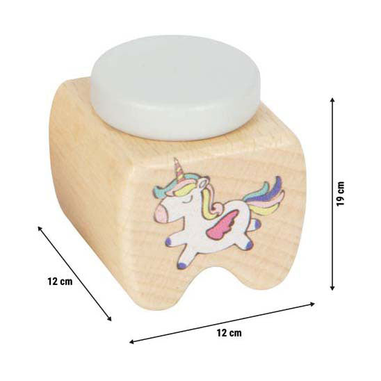 Small foot - houten melktandendoosjes - 4st.