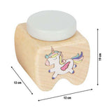 Small foot - houten melktandendoosjes - 4st.