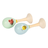 Small foot - houten maracas tiny friends - 2st.