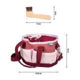 Small foot - paardenverzorgingsset met tas rood