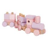 Small foot - wooden train pink