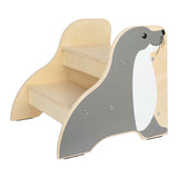 Small foot - tabouret pour enfants, faune phoque