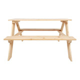 Small foot - wooden children's picnic table