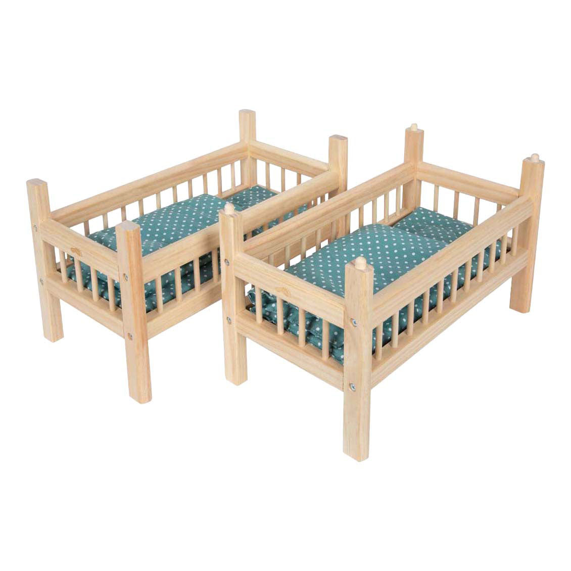 Cos beag - leaba bunk doll adhmaid