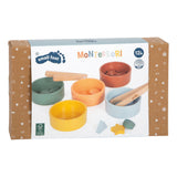 Small foot - wooden Montessori sorting game with tongs