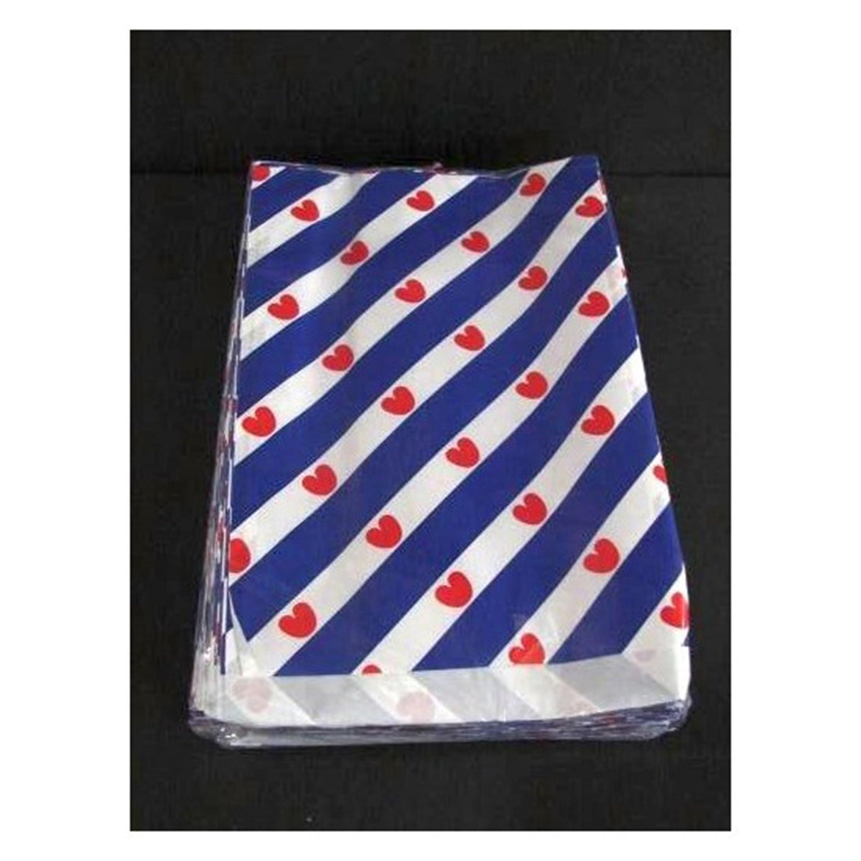 Vlakke zakjes friesland 17x25 200st