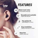 Loop oorbeschermer quiet zwart