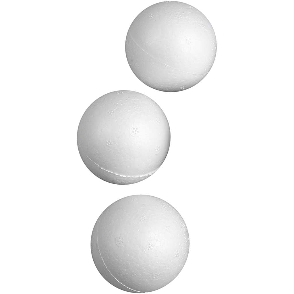 Creativ company balls, d 5 cm, white, 50 pieces 1 box