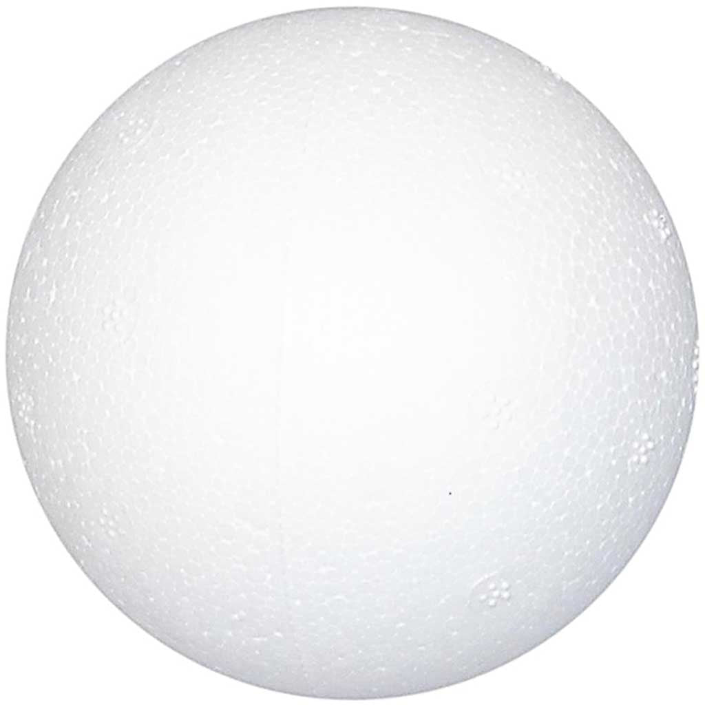 Creativ company balls, d 7 cm, white, 50 pieces 1 box