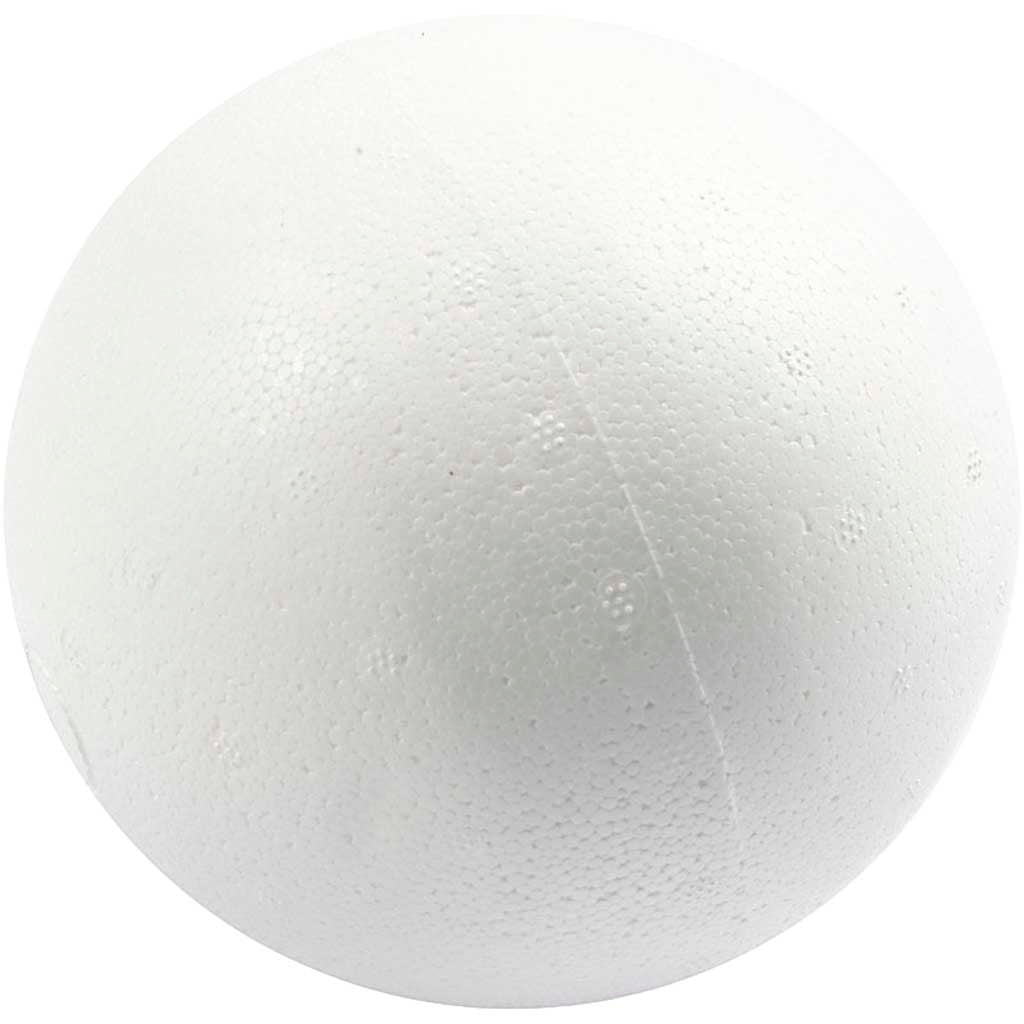 Creativ company ballen, d 12 cm, wit, 25 stuk 1 zak