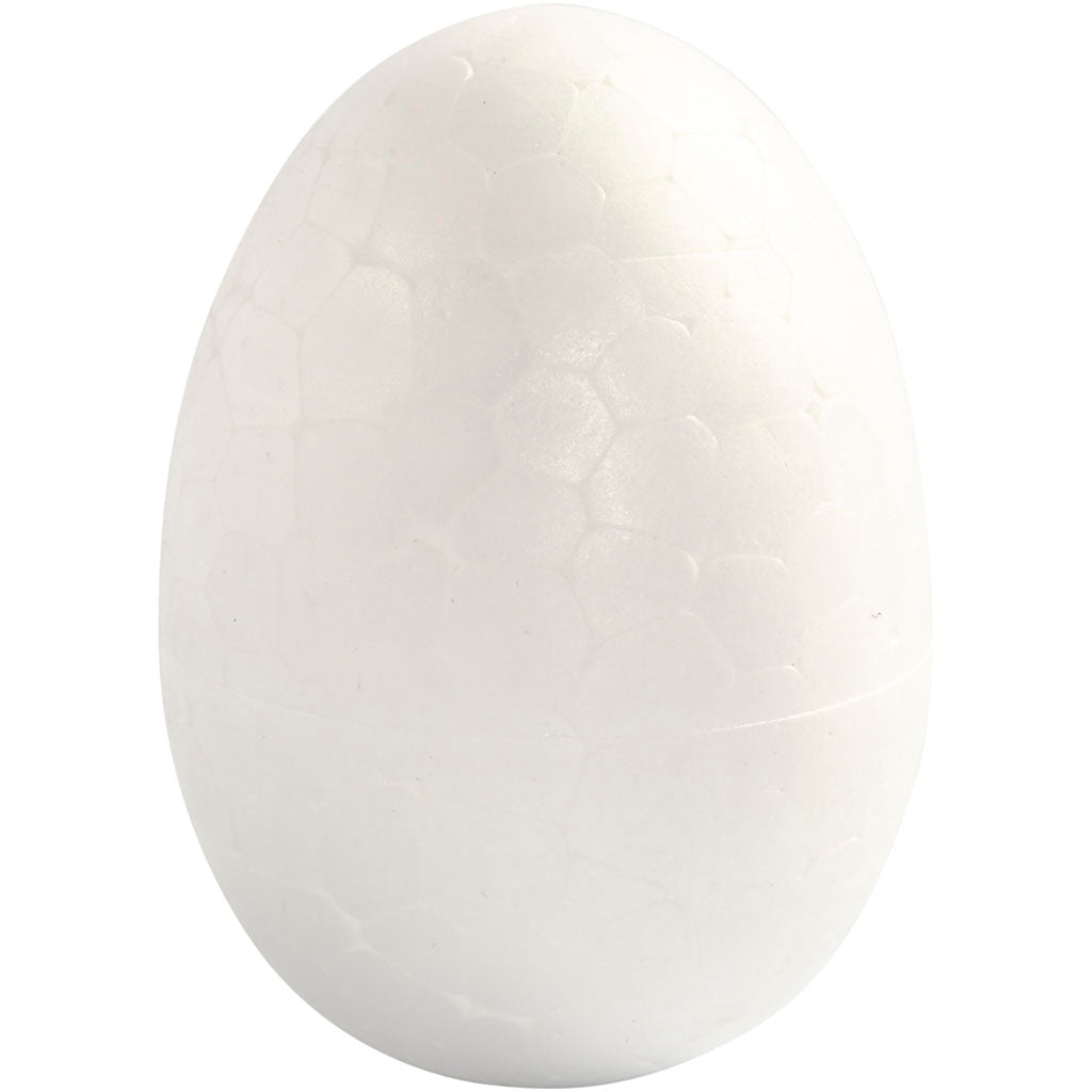Creativ company eieren, h: 4,8 cm, wit, 10 stuk 1 doos