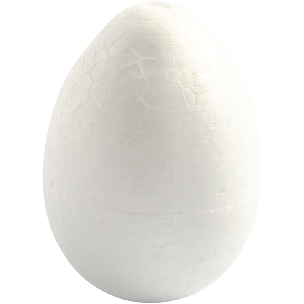 Creativ company eieren, h: 10 cm, wit, 5 stuk 1 doos