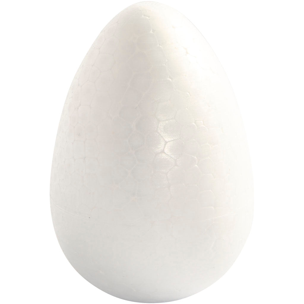 Creativ company eggs, h: 12 cm, white, 5 pieces 1 box