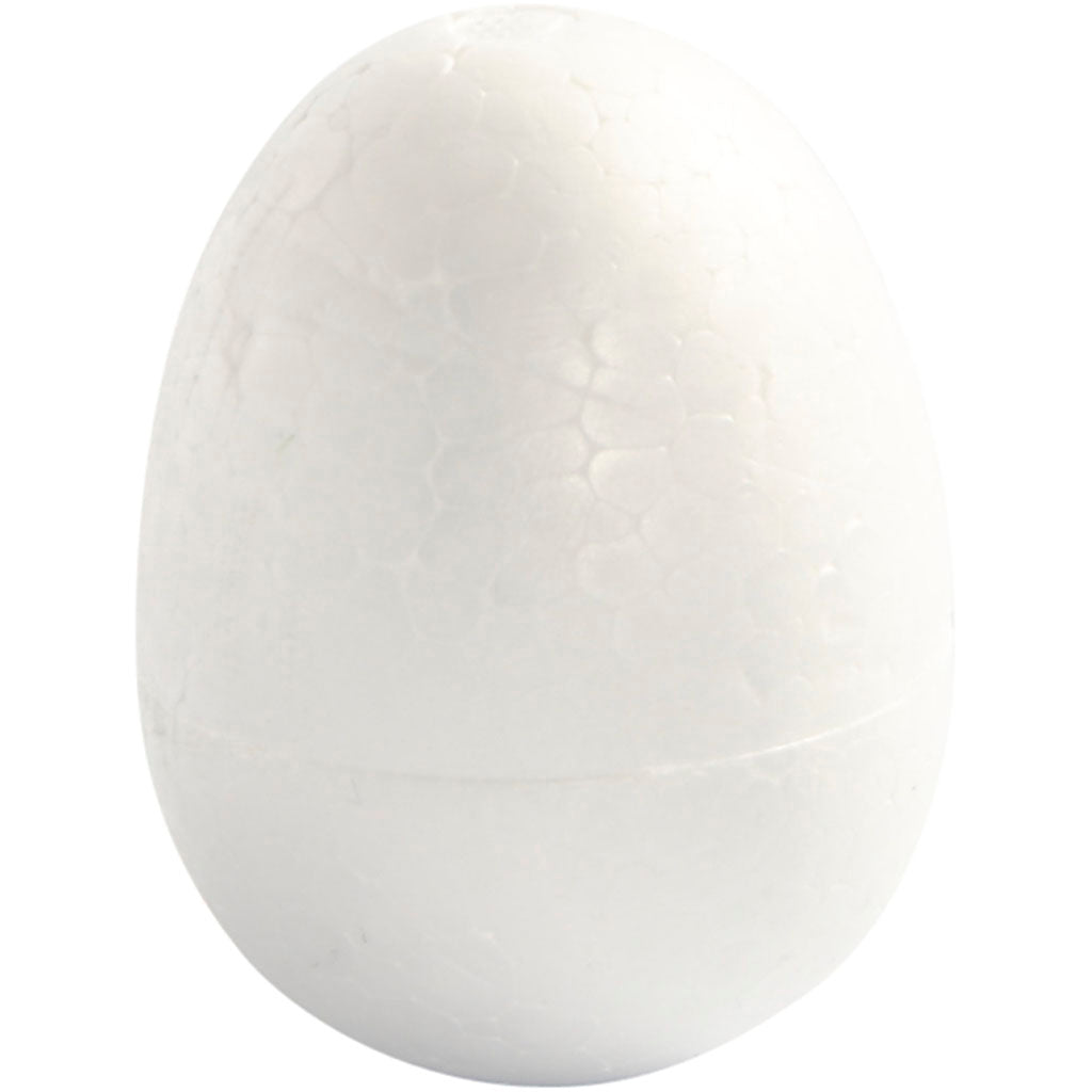 Creativ company eggs, h: 7 cm, white, 5 pieces 1 box