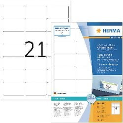 Herma labels