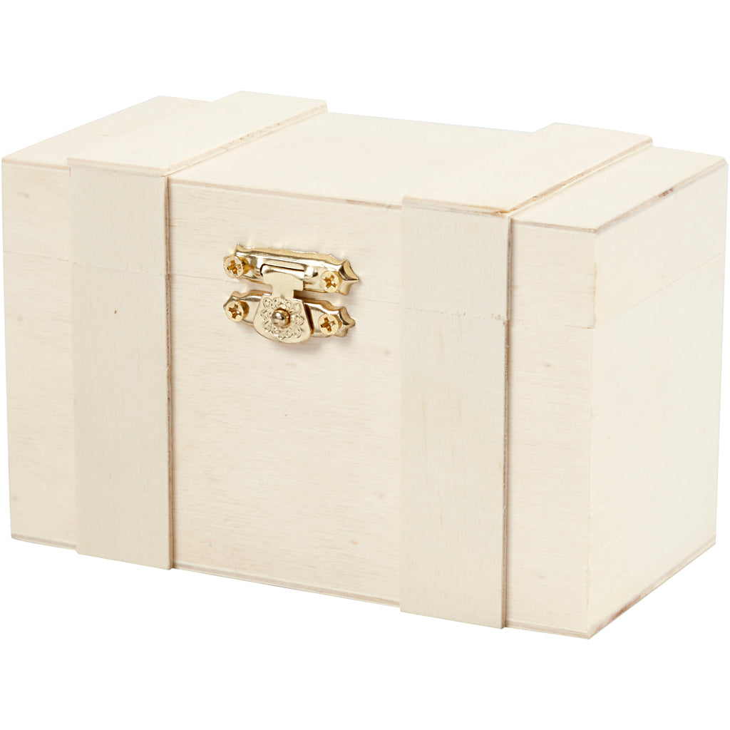 Creativ Company Wooden Treasure Chest, 12.5x7.5x6cm