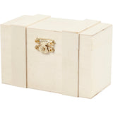 Creativ Company Wooden Treasure Chest, 12.5x7.5x6cm