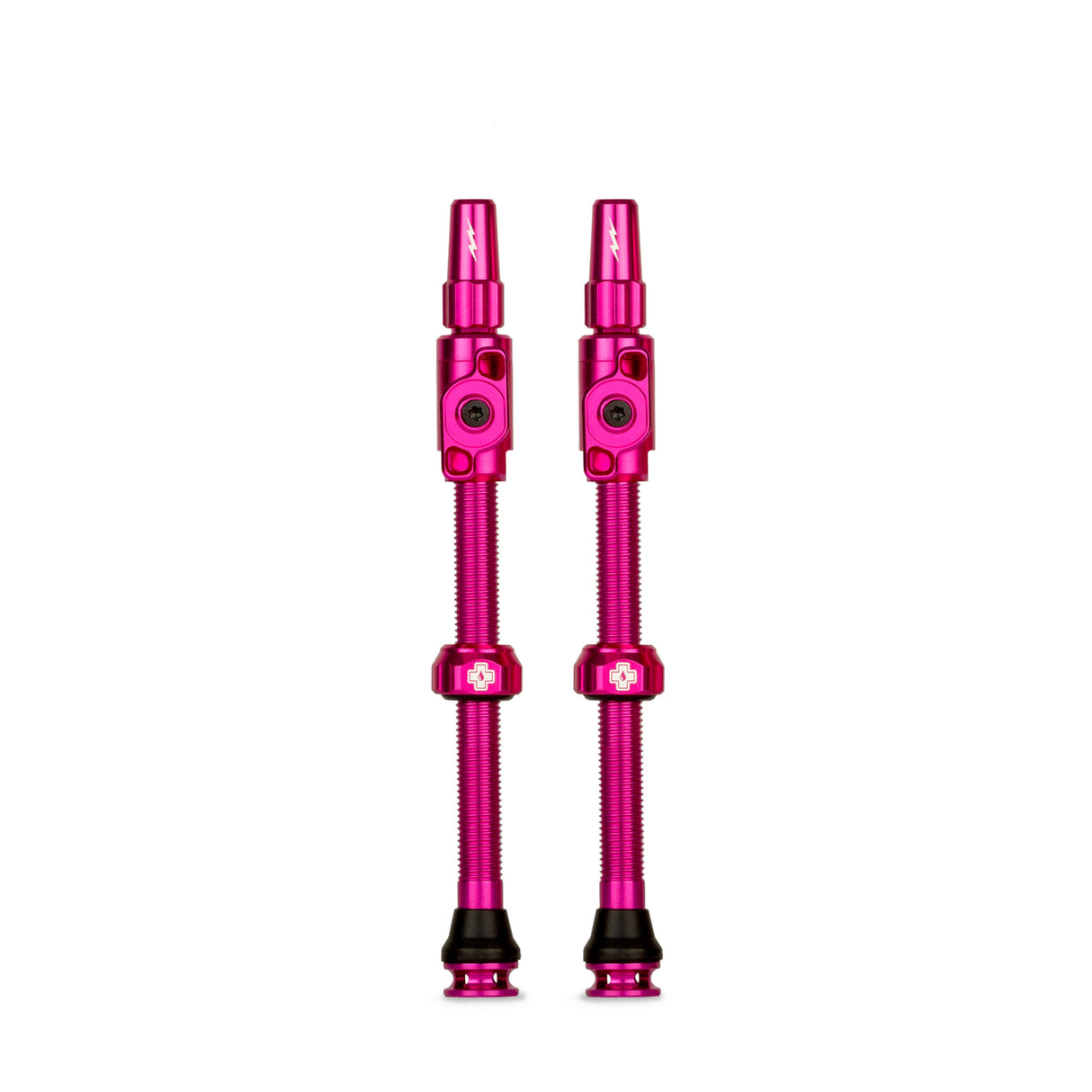 Muc-off tubeless ventiel big bore lite xxlarge pink franse presta ventiel 70mm