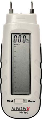 Metofix vochtmeter vm100 voor hout bouwmaterialen