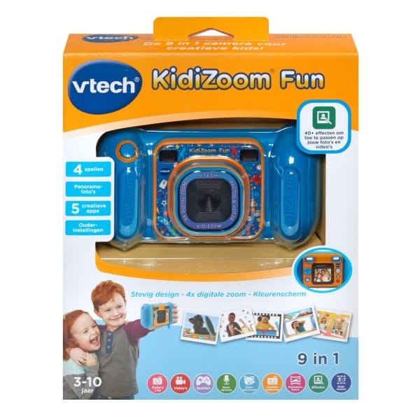 VTech Kidizoom Fun Camera Blue 9 w 1