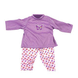 Mo éadaí bábóg álainn seomra bábóg 40 cm 4 assorted | 6 phíosa