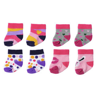 Baby born socks 2x 2 ass. 43cm