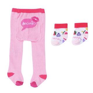 Chaussettes de collants nés, 2 TSA. 43 cm
