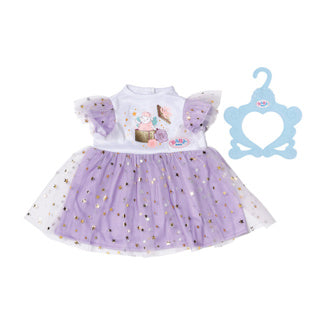 Baby born lilac tutu dress 43 cm | 2 stuks