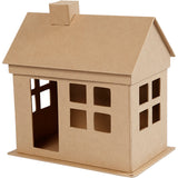 Creative company papier-mache house
