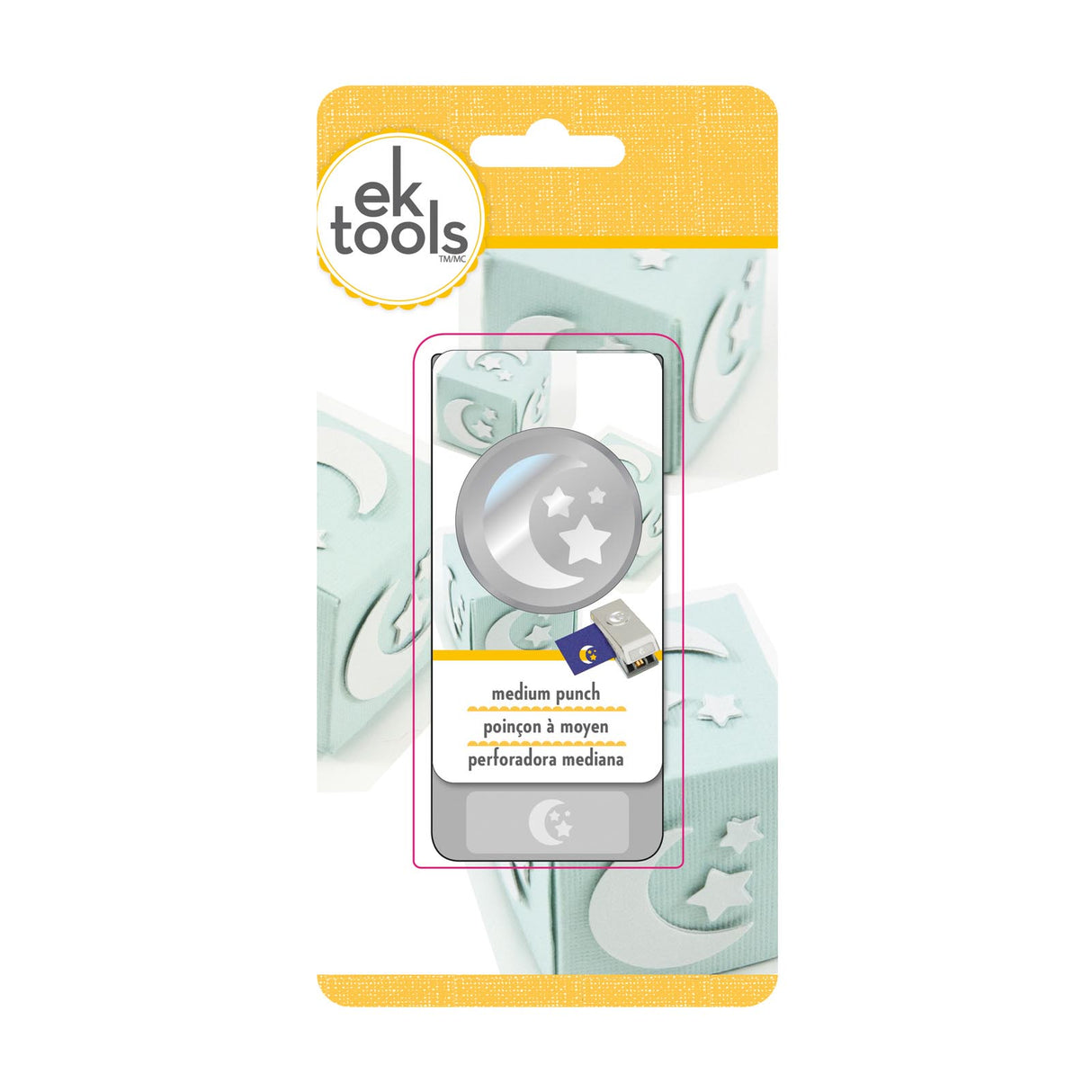 Ek tools • figure punch medium moon and stars ø2.5cm