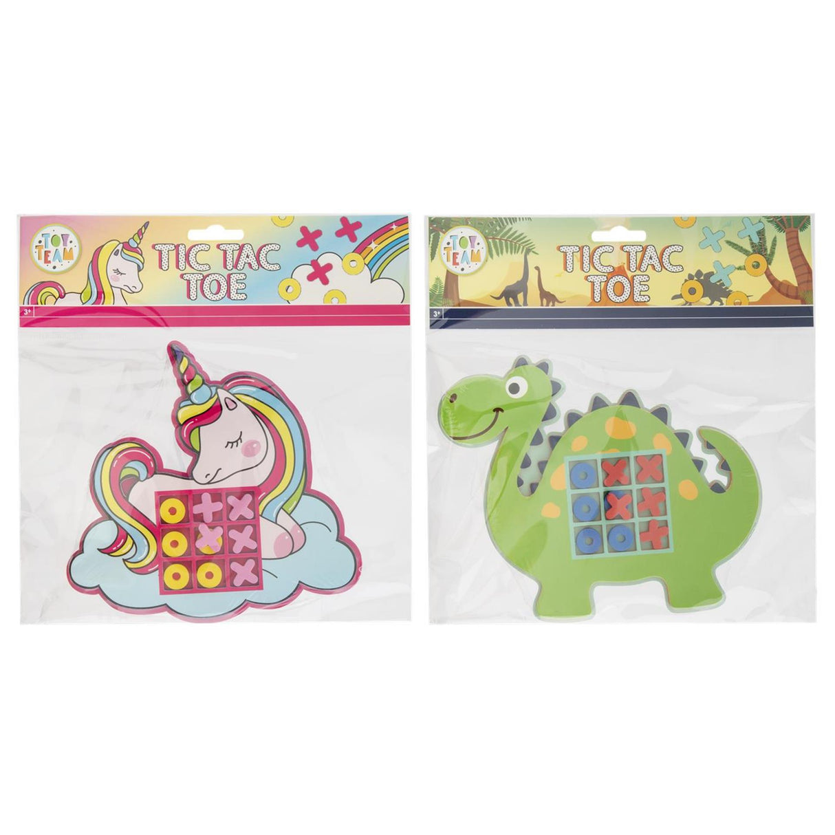 Moxy tic tac toe unicorn of dino