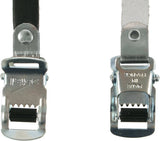 Zefal toe clip strap zef christophe 516 leather br set