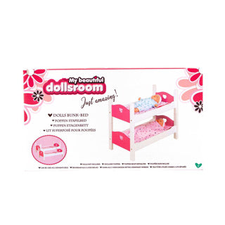 My Beautiful Dolls Room Doll Doll Bunk Bunk bed 54 x 29 x 43 cm