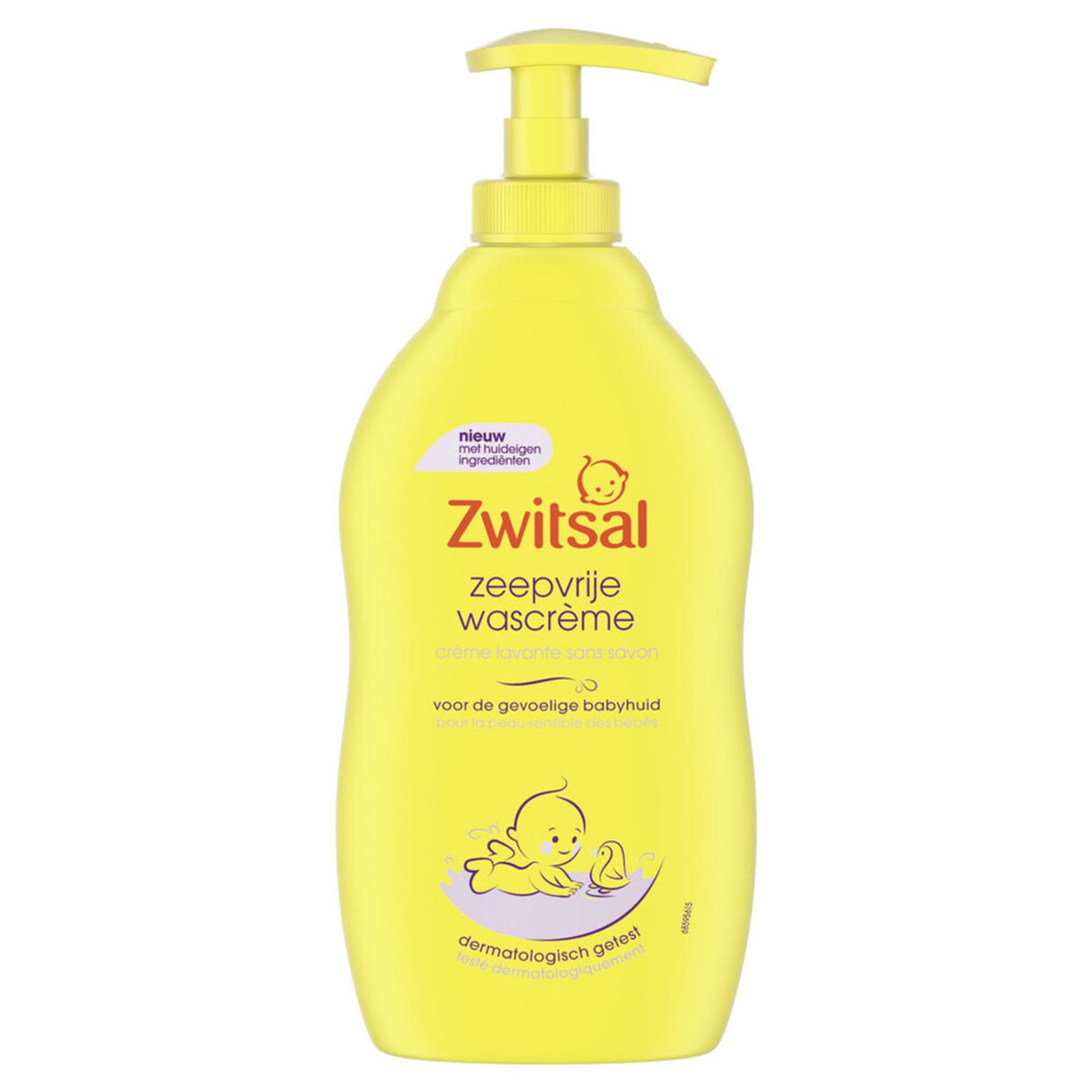 Zwitsal vaskecreme følsom hud 400ml