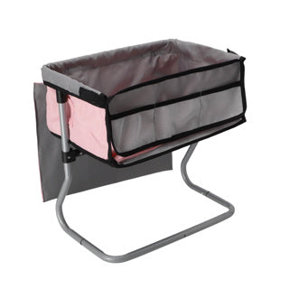 Doll changing table gray pink 39x25x39cm