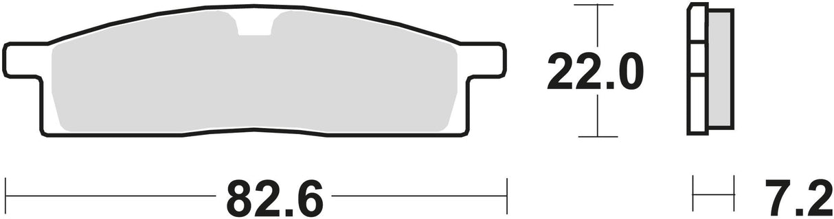 Trw remblokken mcb 558 brake pad mcb 558 si sintered metal