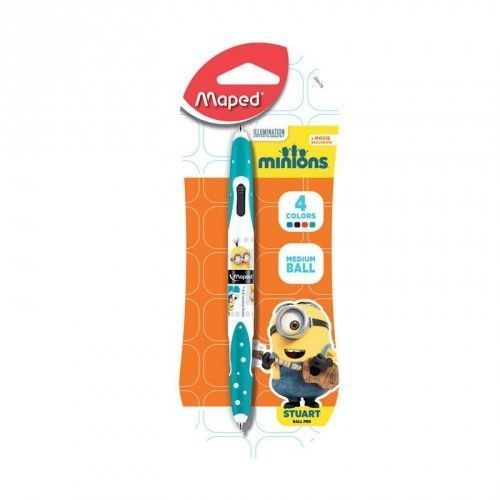 Van der Doelen Minions 4 Colors Pen