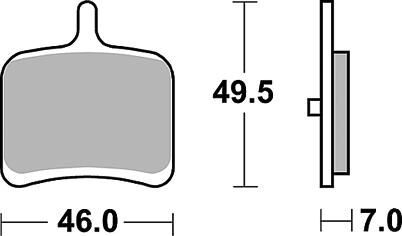 Trw -lucas remblok mcb 811