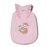 Baby born sleeping bag flower